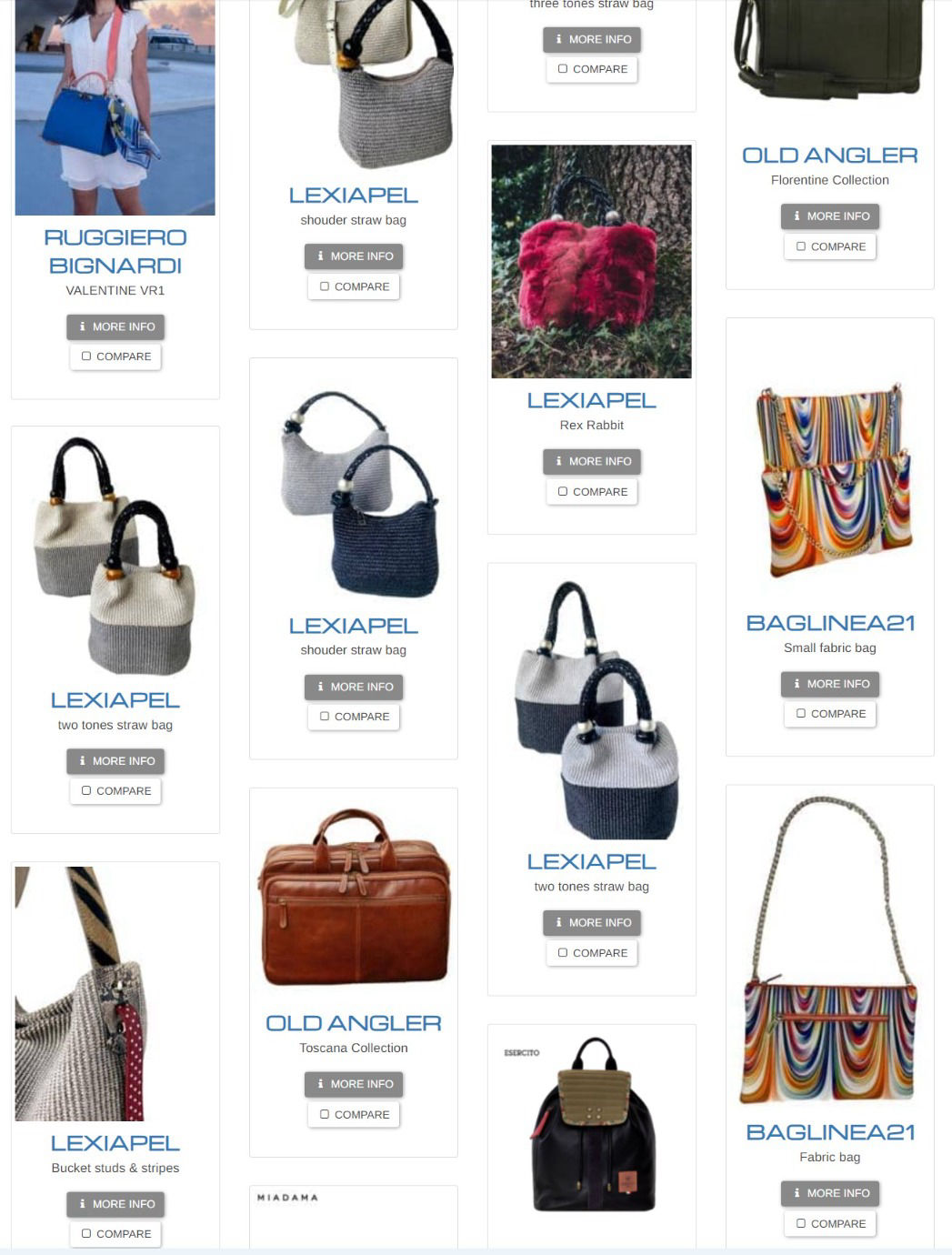 Italian luxuryu bags for private label and white label. Bag manufacturers in Italy